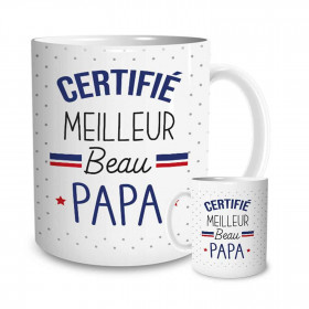 Coffret cadeau mug Beau-papa en or - 4,19€ - Armand Thiery
