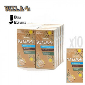 Filtre en stick 5,7 mm Ultra Slim en Boite | RIZLA Bamboo