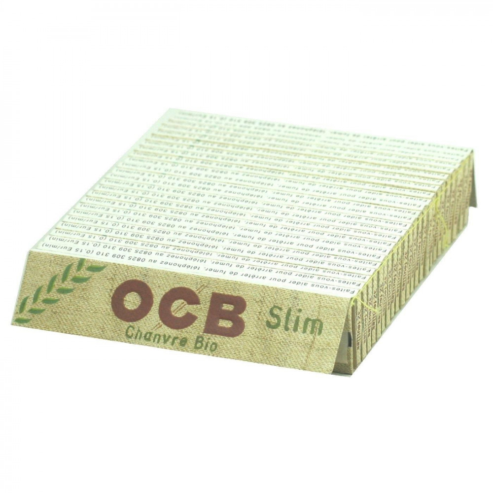 Lot de 20 cahiers de 100 feuilles de Papier a rouler OCB - Chanvre Bio :  : Hygiène et Santé