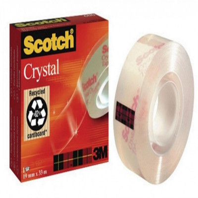 Ruban adhésif transparent Scotch Crystal